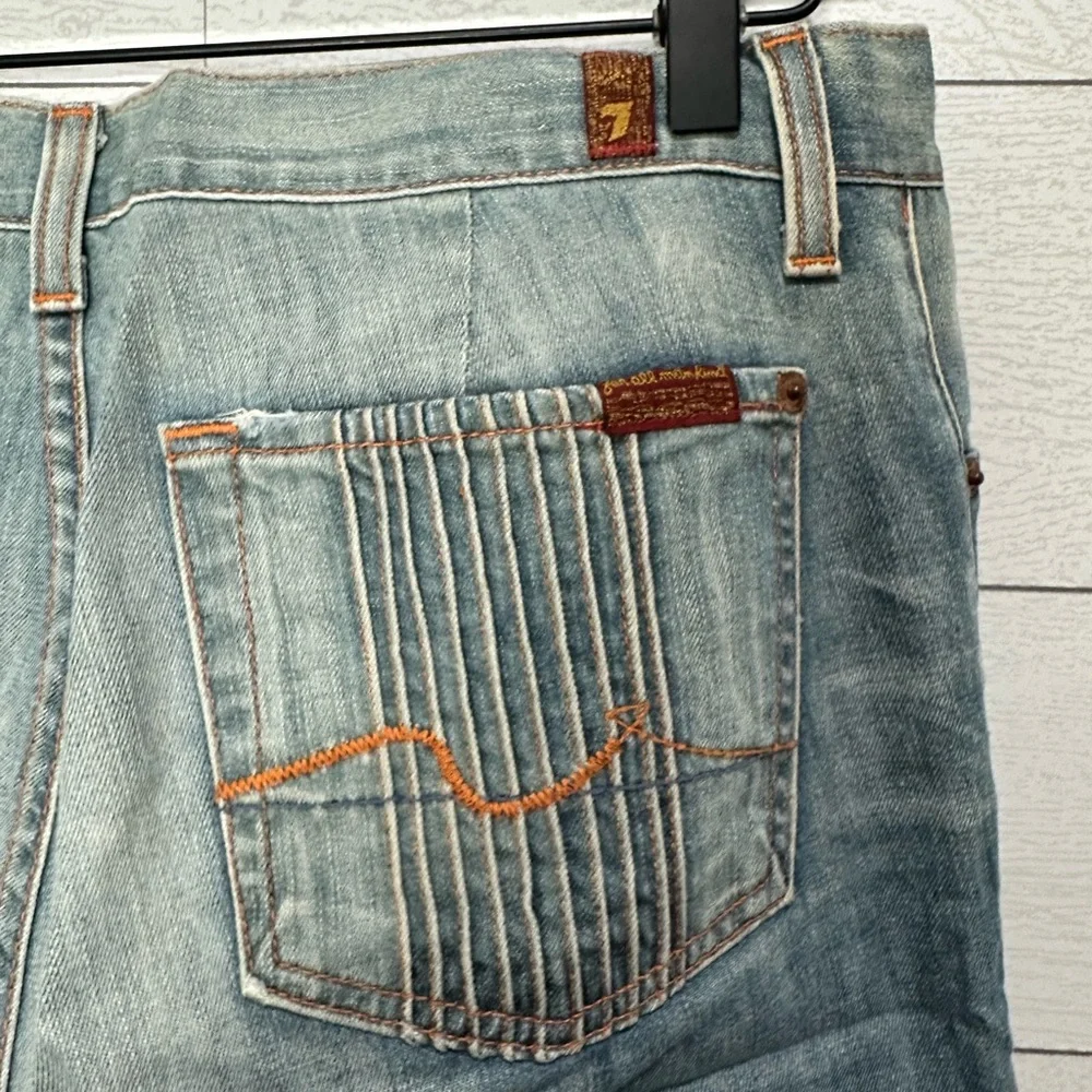 7FAM Bootcut Jeans Size 28 - Picture 6 of 8